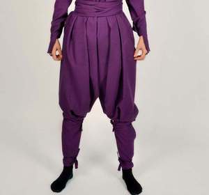 Uniforme Profesional de Ninja Morado, Conjunto de Disfraz Shinobi Shozoku para Entrenamiento de Artes Marciales, Cosplay, Halloween y Actuaciones - Product Image 5