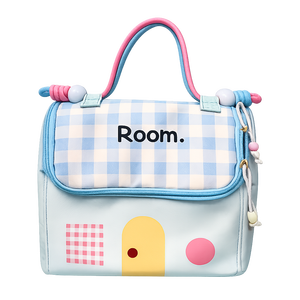 Set de papelería, bolsa térmica portátil tipo bento para el almuerzo, almacenamiento aislado con múltiples compartimentos para estudiantes, oficina y picnic. - Product Image 1