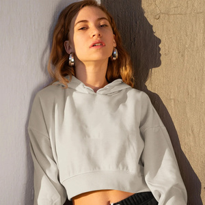 เสื้อฮู้ดแบบสวมหัวสไตล์วินเทจผ้าฟลีซโอเวอร์ไซส์ผ้าคอตตอน100% เปล่าทรงโอเวอร์ไซส์ - Product Image 6