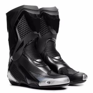 Waterproof Breathable Leather Sports Motorcycle Shoes Riding Racing Motorbike Motocross <b>Boot</b> For Men - Product Image 1