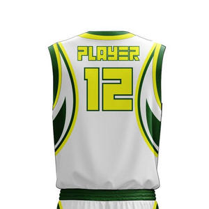 Uniforme de basket-ball respirant pour hommes adultes, 100% polyester, prix de gros, vente chaude - Product Image 6