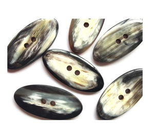 Botones de Cuerno de Búfalo Natural Hechos a Mano para Chaquetas y Suéteres, Blazer y Ropa - Product Image 5