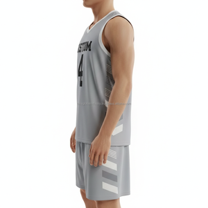 Men's Basketball Uniform Reflective Custom OEM Wholesale - Product Image 6