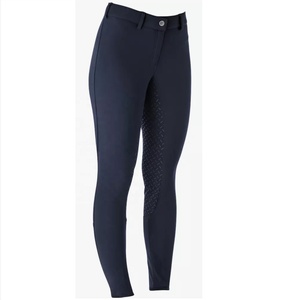 High Quality 4-way Stretch Horse Riding Breeches <b>Leggings</b> Tights <b>Equestrian</b> Wear Pants on Technical Fabric with Soft Feel - Product Image 1