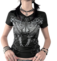 Kaos Wanita Vintage Custom Print Grafis Baby Tee Y2K Fairy Grunge Lengan Pendek Slim Fit Estetik Retro Harajuku Streetwear