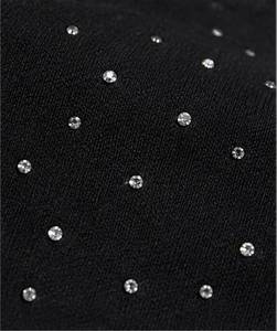 Sudadera con Capucha Negra para Hombre, Marca White Stitch, con Cierre, Diseño de Puntos, Corte Regular, Tejido de Poliéster, para Otoño - Product Image 6