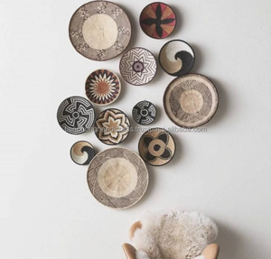 Vietnamse Handicrafts Wall <b>Hanging</b> <b>Baskets</b> <b>for</b> Home Decor Christmas Decoration/ Natural Woven Seagrass - Product Image 5