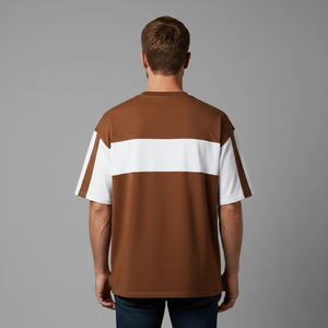 Camiseta de Alta Calidad Estilo Hip Hop, 100% Algodón Jersey, Ligera, para Hombre, Transpirable, a la Moda, Personalizable - Product Image 3