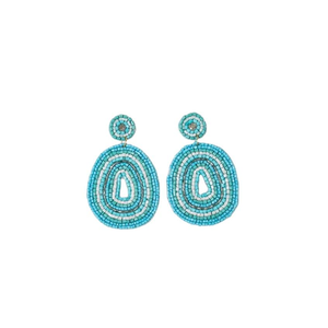 Boucles d'oreilles pendantes uniques en perles brodées, entièrement personnalisables, bijoux brodés de perles par MD HANDICRAFTS - Product Image 6