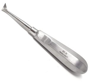 Élévateurs dentaires manuels en acier inoxydable de qualité supérieure, personnalisables, droits et courbés, pour usage chirurgical professionnel, avec poignée ergonomique, certifiés CE - Product Image 5