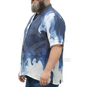 Camiseta de Verano para Hombre, Talla Grande, Transpirable, 100% Algodón, Peso Pesado, Talla 2026, Venta al Por Mayor - Product Image 4