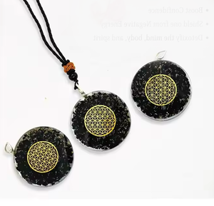 Bola de Orgonita de Calidad Premium al por Mayor, Globo de Energía con Gemas, Cordón de Amor, Protección EMF, Eliminación de Energía Negativa, Lúcido - Product Image 3