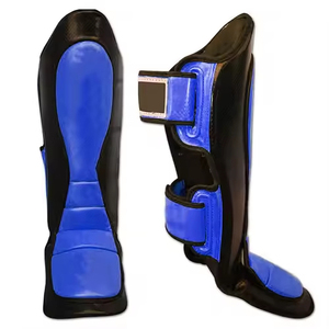 Protections de tibias professionnelles de Muay Thai avec protection intégrale du cou-de-pied pour le sparring et l'entraînement de combat – Protection de tibias de kickboxing de qualité supérieure - Product Image 3