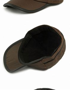 Gorra de Béisbol Retro Estilo Japonés de Seis Piezas para Hombre y Mujer, Gorras de Béisbol Ajustadas para Otoño e Invierno - Product Image 5