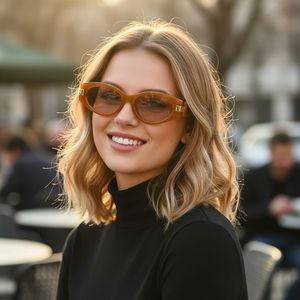 New Fashionable <b>square</b> Versatile Unique <b>Sunglasses</b> UV400 Full Rim Light Weight for Both Men Women High-end Elegant Trendy - Product Image 3