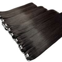 Extensiones de cabello lacio vietnamita, Cabello 100% virgen, sedoso y suave, para hacer pelucas - Product Image 2