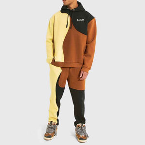 Fabricante Profesional de Conjuntos Deportivos Ligeros de Algodón y Poliéster para Hombre, con Bloques de Color / Nuevos Conjuntos Deportivos con Bloques de Color para Hombre - Product Image 5