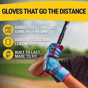 Gants de frappe de baseball personnalisés Elite, durables, haute adhérence, respirants, ajustement flexible, pour adultes et jeunes, gants de sport OEM ODM, marque privée - Product Image 5