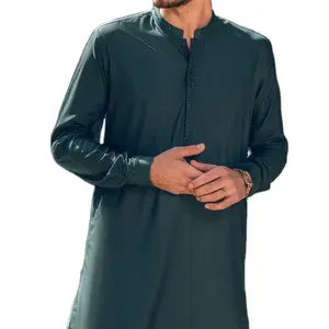 Высококачественная Пакистанская Дизайнерская одежда мужская повседневная коллекция Shalwar Kameez из 100% хлопчатобумажной мягкой ткани