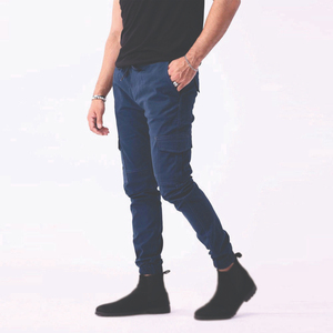 กางเกงลำลองผู้ชายทนทาน ดีไซน์แบบซับลิเมชั่น ผ้าคอร์ดูรอย ระบายอากาศได้ดี มีกระเป๋าหลายช่อง ไซส์ใหญ่ ผ้าถัก สำหรับเดินป่าและใส่ลำลอง - Product Image 6