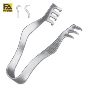 เครื่องมือผ่าตัดแบบแมนนวล Finsen Retractors รุ่นปรับแต่งได้ ปี 2026 แบบ 2x3 ฟัน คมและทื่อ สำหรับการผ่าตัดทั่วไป ได้รับการรับรองมาตรฐาน CE ระดับ Class I - Product Image 1