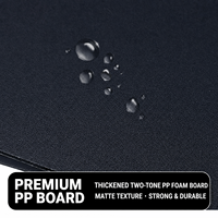 Classeur A4 personnalisé à 3 anneaux en plastique PP, grande capacité, avec pochette intérieure pour le bureau, l'école et les affaires