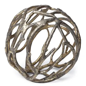 Escultura Metálica Decorativa Hecha a Mano, Pieza Elegante para Diseñadores de Interiores, Arquitectos, Compradores de Hostelería y Comercio Minorista - Product Image 6