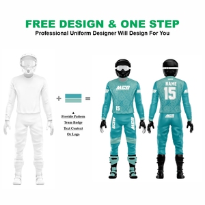 Digital Print % Polyester 220g Breathable Quick Dry Unisex Adult Full Sleeve Kits for ATV Dirt Bike MTB BMX Motocross - Product Image 2