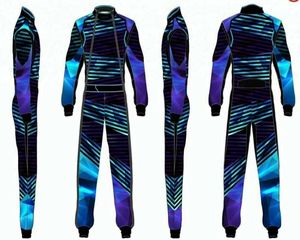 Factory Made Latest Style Unisex Motorsport Go Kart Racing Suit Breathable Waterproof Windproof Printed % Polyester - Product Image 6
