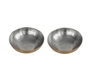 Eco Friendly Classic Antique Brass Serving Bowl For Home Decor Dining <b>Table</b> Centerpiece And Food Serving Utensil - Product Image 1