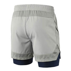 กางเกงขาสั้นผู้ชายขายส่งสั่งทำพิเศษสำหรับออกกำลังกาย ฟิตเนส วิ่ง ขนาดใหญ่พิเศษ รุ่นปี 2025 ผลิตในปากีสถาน มีจำหน่ายแล้ว - Product Image 3