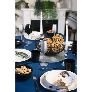 Flûtes à champagne Excelsa 21 cl en verre argenté, lot de 6 - Product Image 3