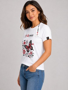 Camiseta de Mujer con Logotipo Personalizado, Ropa Casual de Primera Calidad con Servicios de Proveedor Mayorista de Marca Privada y Talla OEM - Product Image 3