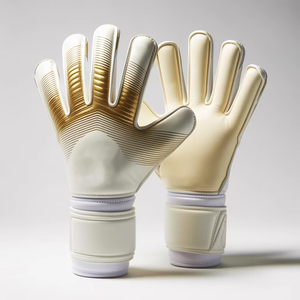 Gants de gardien de but 2025 de haute qualité, respirants, antidérapants, à doigts complets, en latex allemand 4MM, fermeture auto-agrippante, personnalisables, unisexe - Product Image 3
