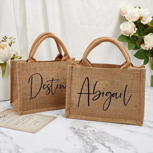 Bolsa de Playa de Yute, Fibra Natural Biodegradable, Alternativa Duradera a las Bolsas de Plástico para una Vida Sostenible - Product Image 4