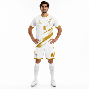 Ensembles d'uniformes de football en gros, maillots, shorts et chaussettes personnalisés pour clubs, académies et équipes sportives avec logo premium - Product Image 2