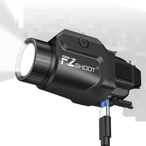 ไฟฉายแบบชาร์จไฟได้สำหรับกิจกรรมกลางแจ้ง EZshoot Tactical พร้อมแหล่งกำเนิดแสง LED 500 ลูเมน โหมดแสงคงที่และโหมดกระพริบ - Product Image 1