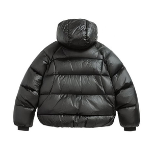 Veste d'hiver matelassée premium pour homme, design confortable, style streetwear, vêtement chaud avec fermeture éclair et col à capuche - Product Image 2