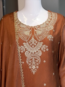 Kurti Plazo Dupatta Elegante de Secado Rápido, Material Crush, Superventas, para Mujer, Ideal para Festivales y Bodas, a Precio Económico desde India - Product Image 6