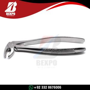 Pinzas Dentales con Empuñadura Moleteada para Extracción de Dientes, Instrumento Quirúrgico Alemán de Acero Inoxidable 2026 - Product Image 3