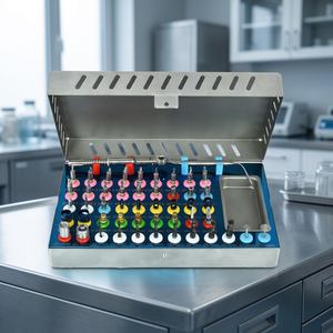 Kit de Implantes Dentales Universales de 50 Piezas, Expansores Óseos, Brocas Cónicas de Compresión, Instrumentos de Cirugía Oral para Colocación de Implantes - Product Image 2