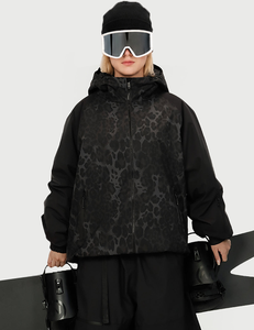 Unisex Professional Heated Waterproof Plus Size Adults Ski <b>Jacket</b> Windproof Breathable Taped Seams Zipper Winter Snowboard - Product Image 6