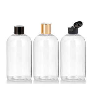 Botella Boston de 500 ml de Plástico PET para Alimentos, con Estampado en Caliente, Impresión de Serigrafía OEM, para Envasado de Cosméticos, Especificaciones Estándar Personalizadas - Product Image 6