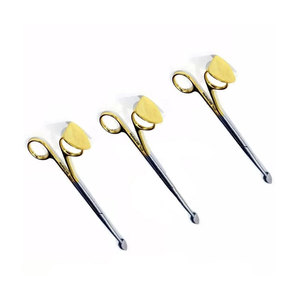 Ensemble de 3 ciseaux dissecteurs faciaux, instruments chirurgicaux de précision, 10 mm, 15 mm, 20 mm, longueur totale, acier inoxydable - Product Image 2
