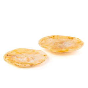 Quality Resin Elevated Bowl with Tray and Designer Saucers for <b>Eid</b> <b>Gift</b> Hampers and Luxury Dining Decor - Product Image 5