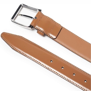 Cinturones de Cuero Vacuno Trenzado con Hebilla Estilo Western para Hombre, de Calidad Profesional, para Uso Casual y Laboral - Product Image 5