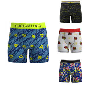 High Quality Plus Size Mens Ultimate Comfort <b>Boxer</b> Briefs Customizable Pattern Lightweight Comfort Fit - Product Image 1