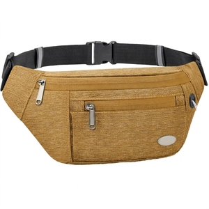Bolsa de Pecho para Ciclismo al Aire Libre, Riñonera para Correr, Bolsa Deportiva Cruzada de Lona con Múltiples Compartimentos, Bolsa de Viaje Ligera y Utilitaria - Product Image 5