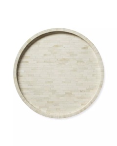 Top Selling Modern Handcrafted Bone Inlay Multi-Functional Serving Tray Decorative Wooden Base <b>Coffee</b> <b>Table</b> Kitchen Home Decor - Product Image 2