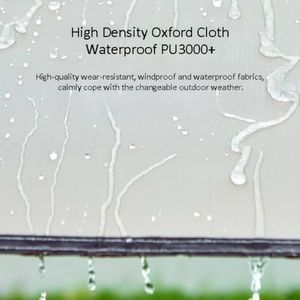Carpa Portátil para Exteriores de 3*4m para RV, Toldo de Vinilo Impermeable y Protector Solar para Camping, Pérgola y Gazebo - Product Image 2